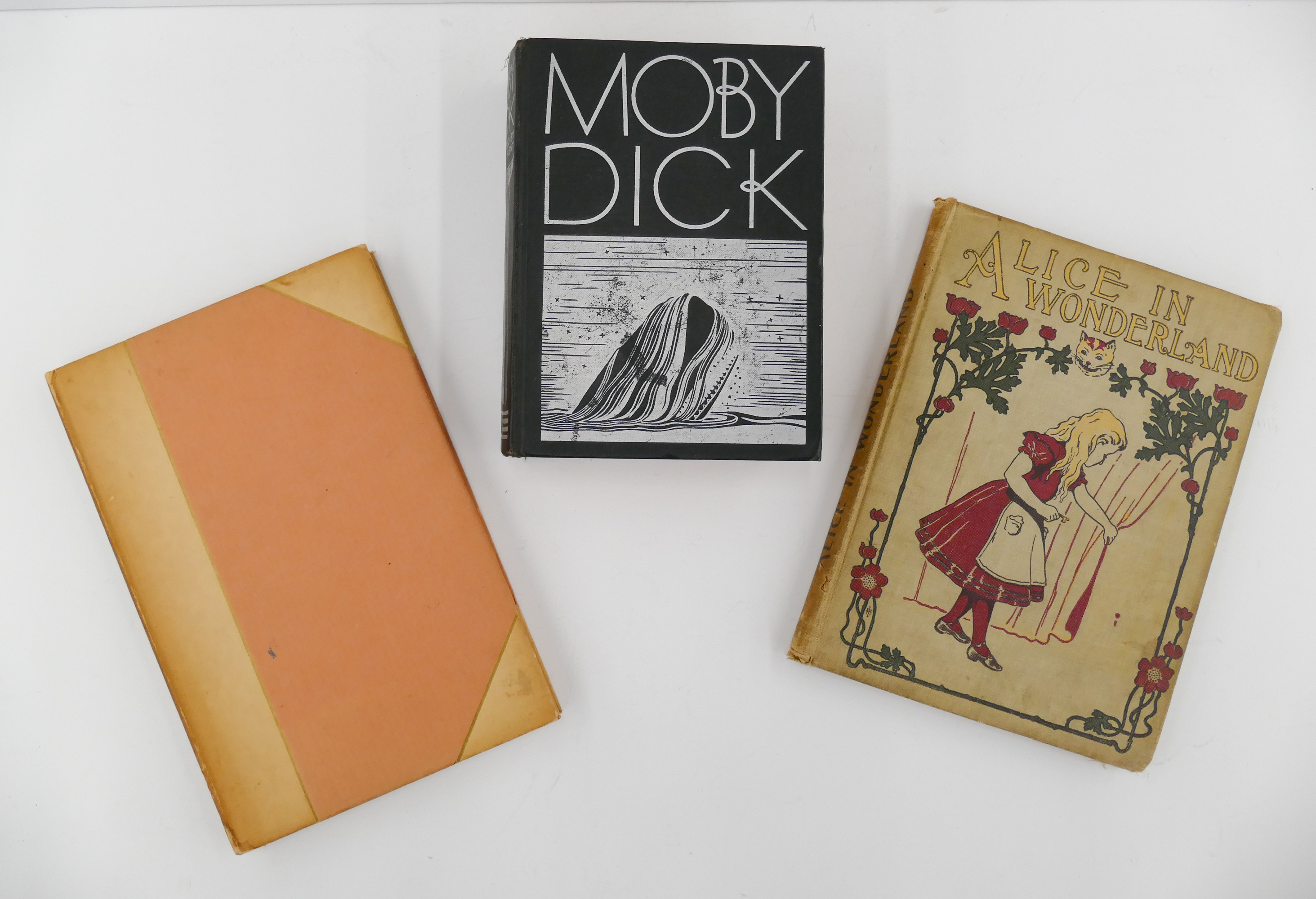 Appraisal: Box Vintage Illustrated Books- Rockwell Kent illustrated Moby Dick Book