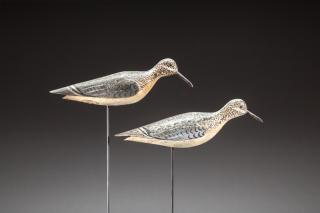 Appraisal: Willet Pair Willet PairSouth Fork Long Island NY c Exhibited