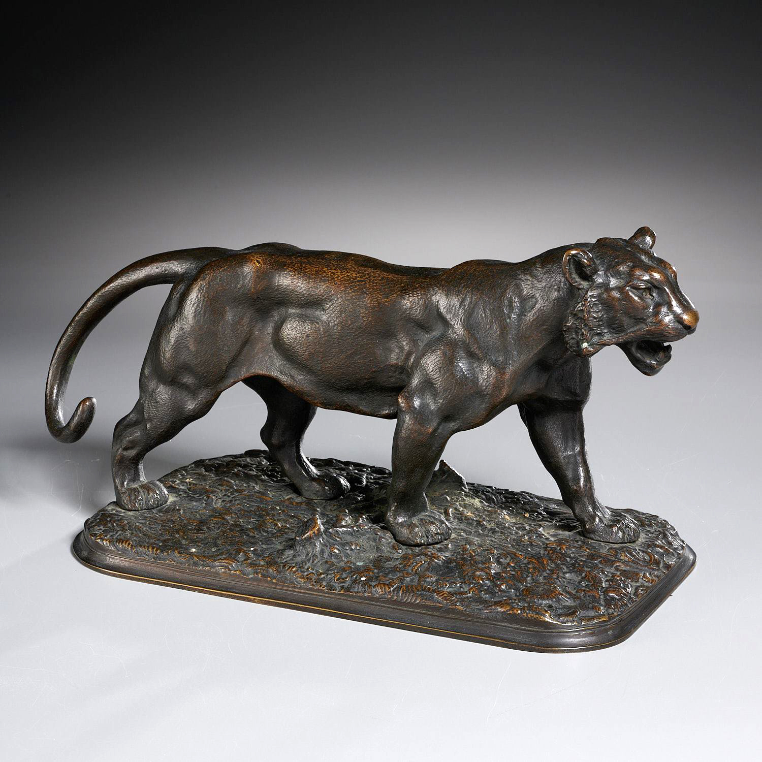 Appraisal: ANTONIO PANDIANI ATTRIB BRONZE SCULPTURE Attributed to Antonio Pandiani Italian