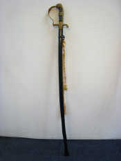 Appraisal: A WW II German Officer's dress sword with bound black