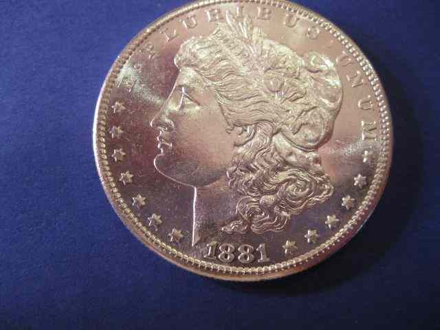 Appraisal: -S U S Morgan Silver Dollar semi-proof-like uncirculated