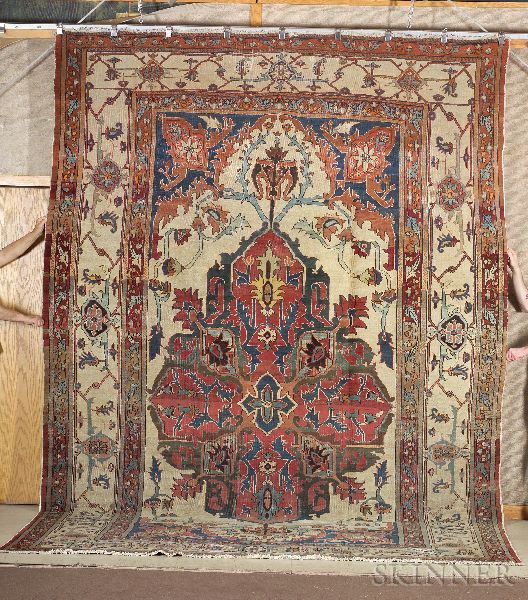 Appraisal: Serapi Carpet Northwest Persia last quarter th century several small