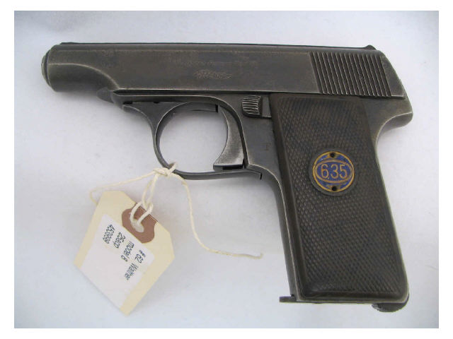 Appraisal: Walther model semi-auto acp caliber serial greater than average finish