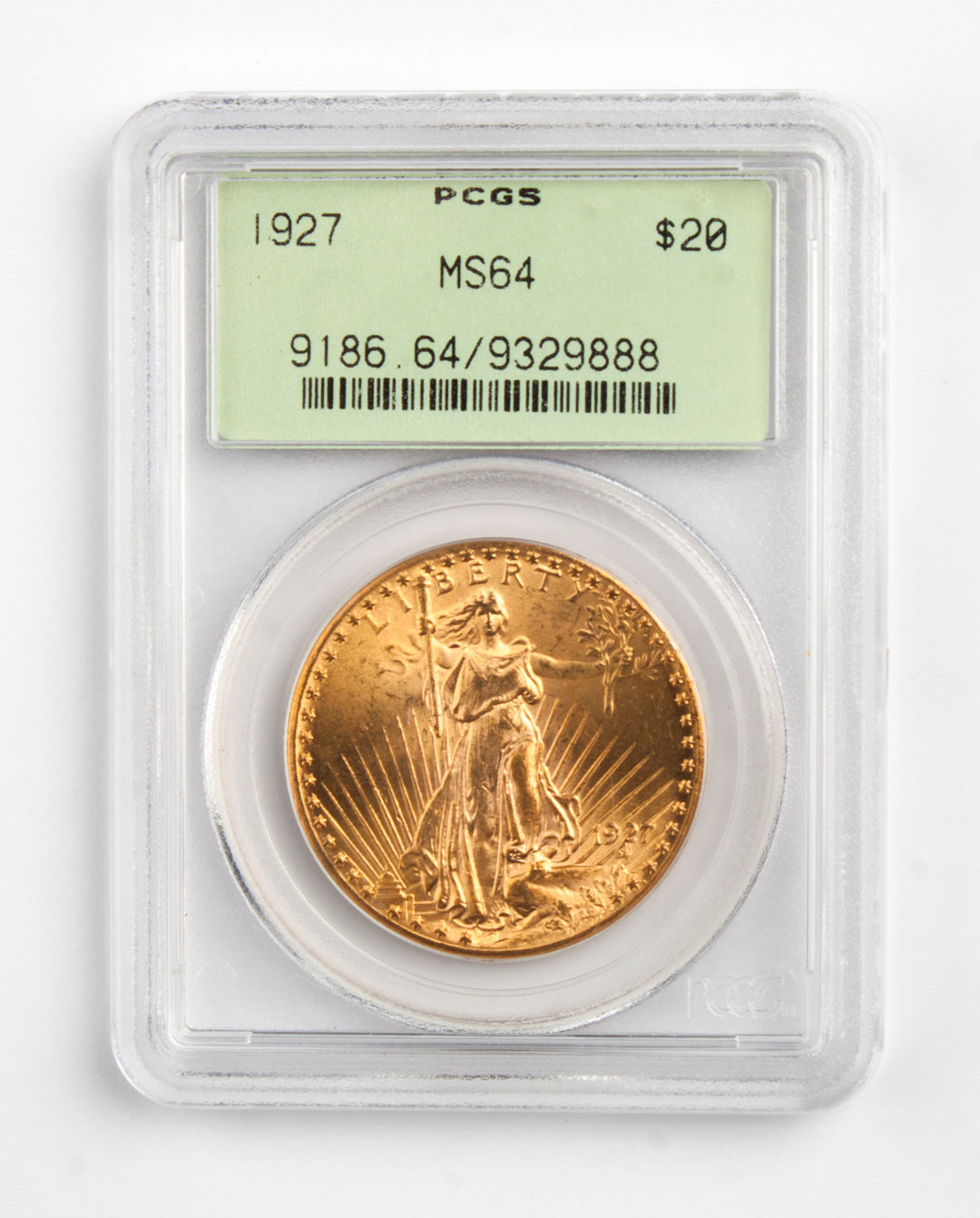 Appraisal: United States gold double eagle St Gaudens type MS- in