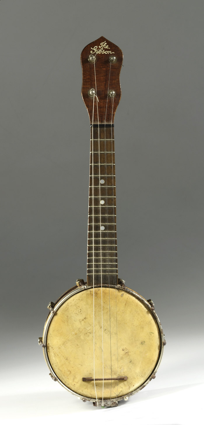 Appraisal: EARLY GIBSON BANJO UKULELE Baby Gibson model UB- Kalamazoo Michigan