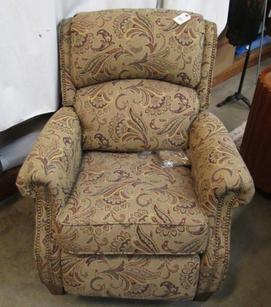 Appraisal: WHISTLER RECLINING ARMCHAIR Flexsteel Furniture Co model - recent production