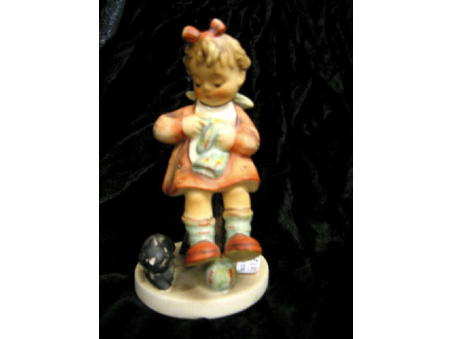 Appraisal: Hummel Figurine Mother's Helper Goebel bee mark