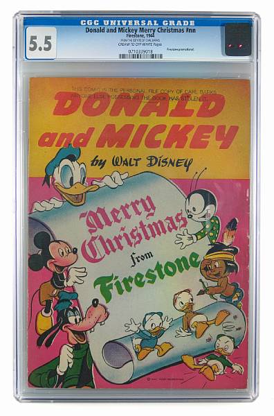 Appraisal: Carl Barks Private File Copy for Donald and Mickey Merry