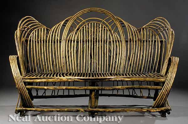 Appraisal: A Large Suite of Bent Willow Furniture made by Seattle