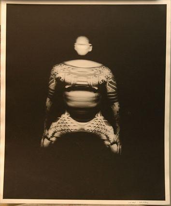 Appraisal: Photograph of a Tattooed Man Michael Childers