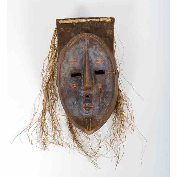 Appraisal: African Democratic Republic of the Congo Lwlawa Mask carved with