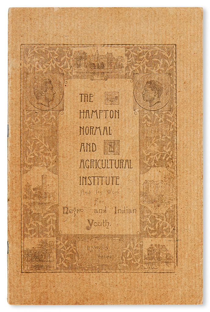 Appraisal: EDUCATION FRISSELL F B The Hampton Normal and Agricultural Institute