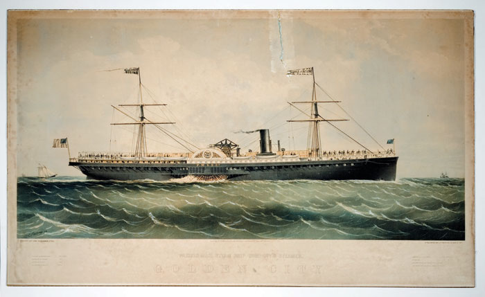 Appraisal: PACIFIC MAIL STEAM SHIP COMPANY'S STEAMER quot GOLDEN CITY quot