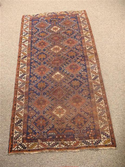 Appraisal: PERSIAN SHIRAZ QASHGAIE RUG Early th century x