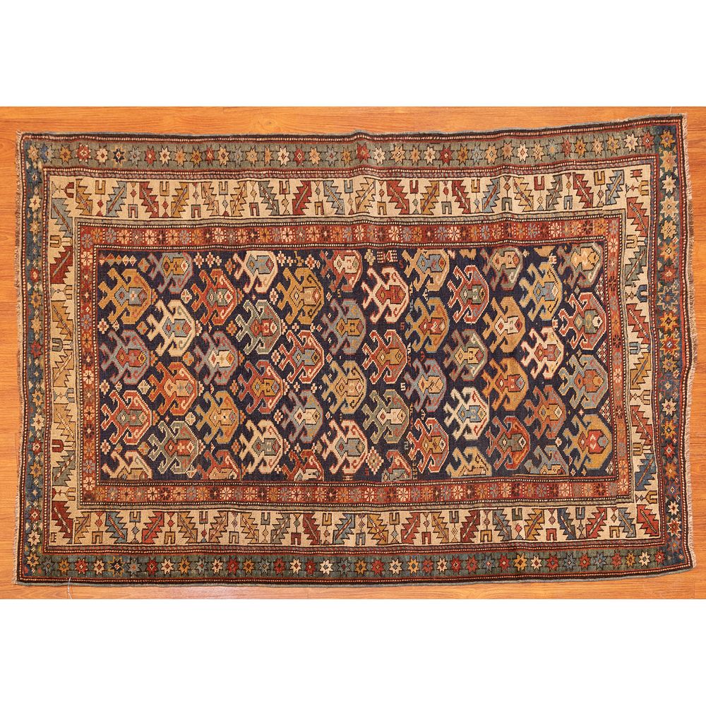 Appraisal: Antique Shirvan Rug Caucasus x First quarter- th century hand-knotted