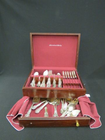 Appraisal: pc Reed Barton Francis I Sterling SilverFlatware service for with