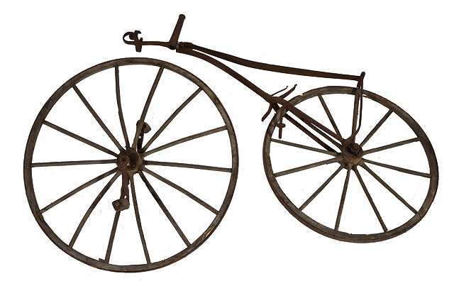 Appraisal: A MID TO LATE TH CENTURY PART VELOCIPEDE OR 'BONESHAKER'