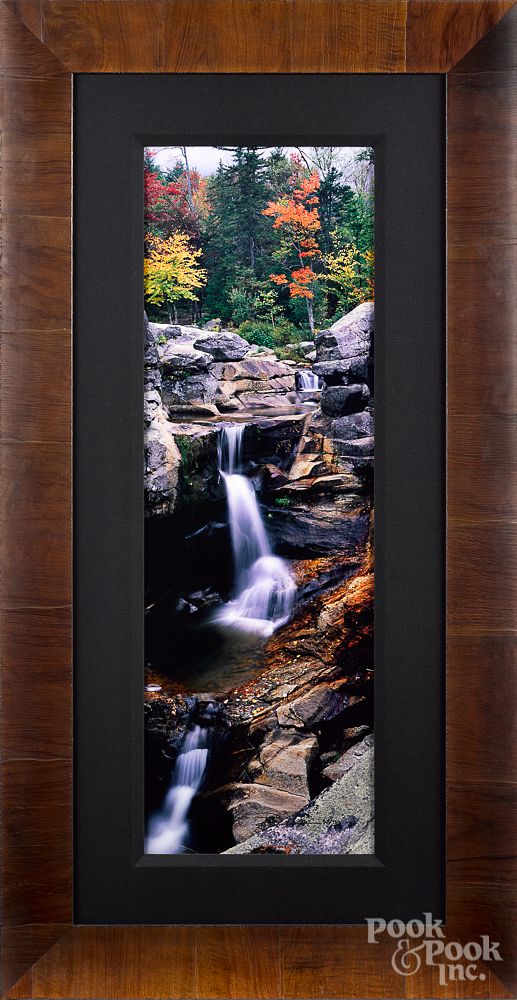 Appraisal: Peter Lik photograph of Screw Auger Falls Peter Lik Australian