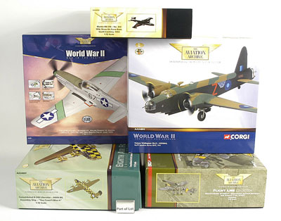 Appraisal: Corgi Aviation Archive Models - lot comprises Military Air Power