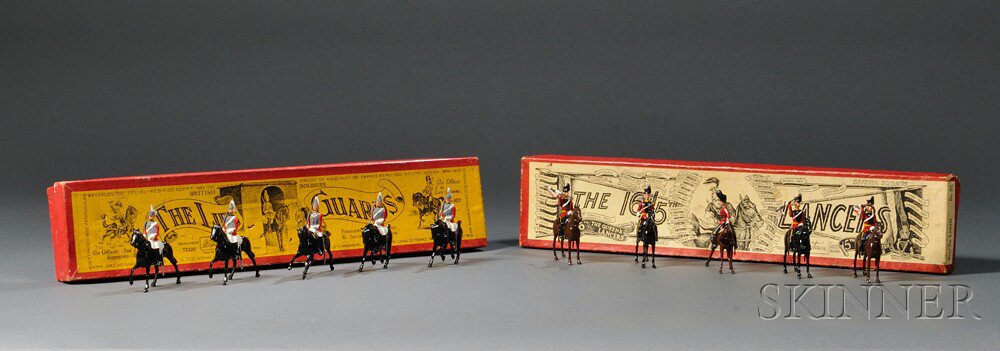 Appraisal: Group of Britains Ltd Painted Lead British Military Figures and