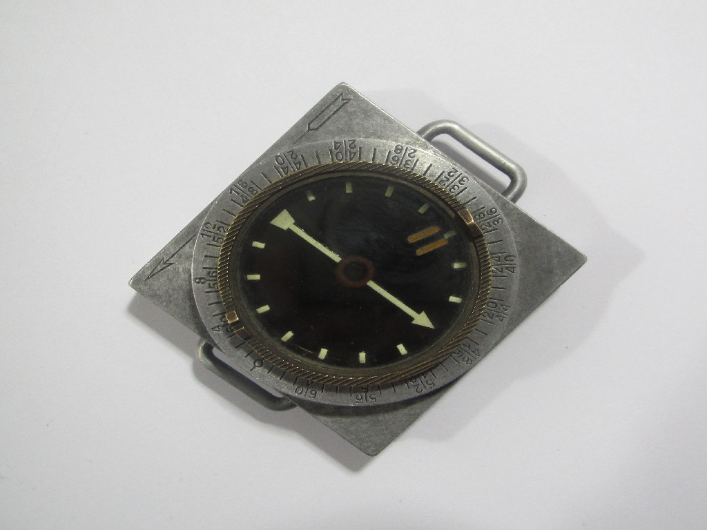 Appraisal: A World War II German Contract wrist compass issued to