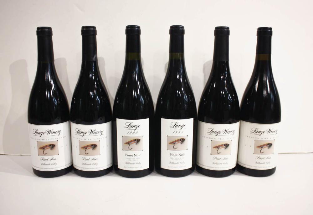 Appraisal: SEVENTY-EIGHT BOTTLES OF LANGE PINOT NOIR Freedom Hill Vineyard Willamette