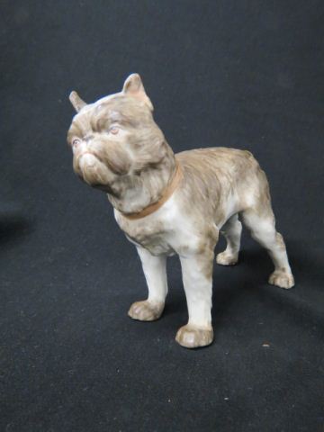 Appraisal: Meissen Porcelain Figurine of a Terrier long tall crossed swords