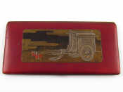 Appraisal: A Japanese lacquered cigarette case approx x cm