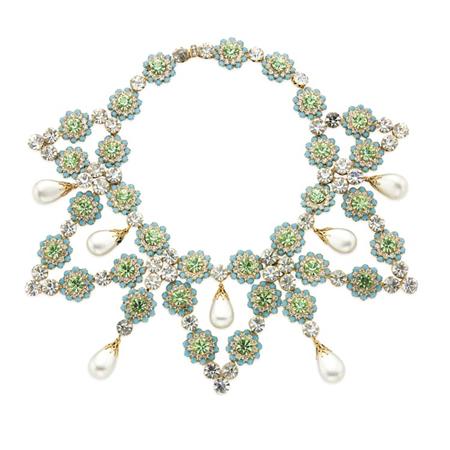 Appraisal: Bib Necklace Estimate -