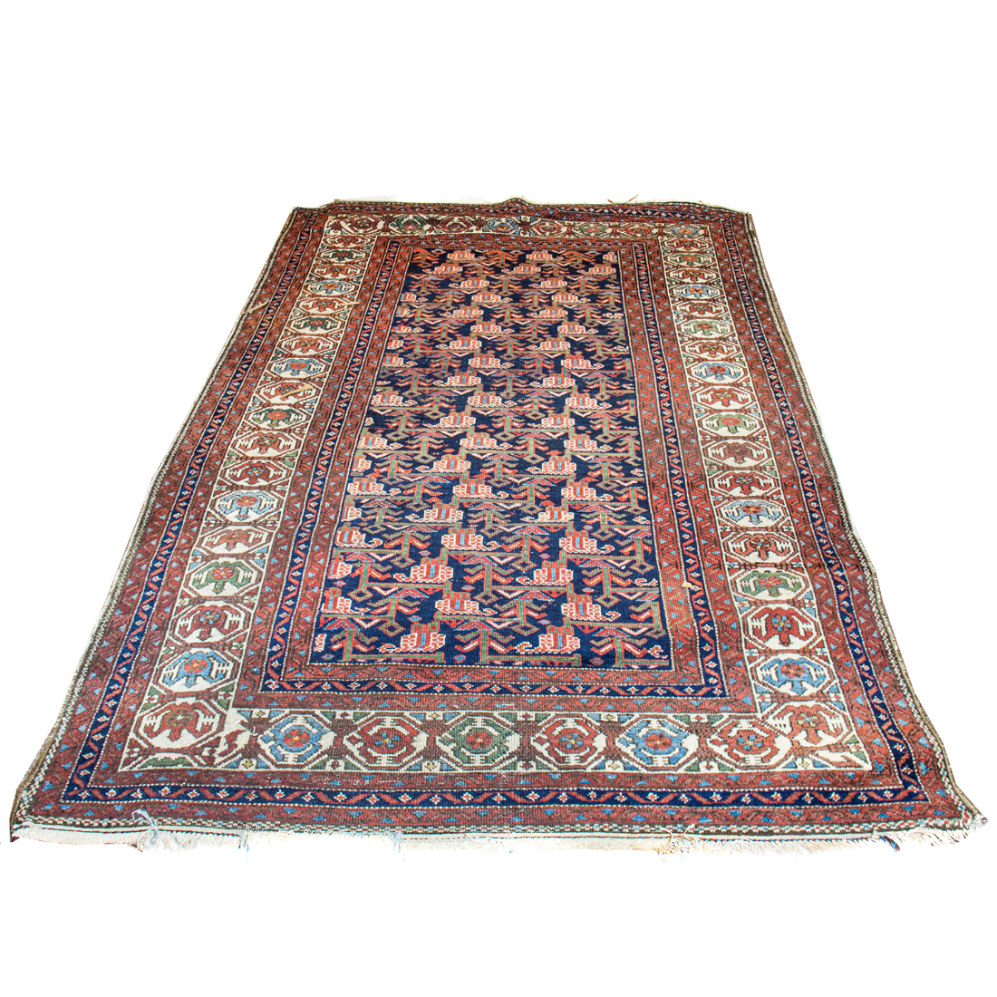 Appraisal: A PERSIAN HAMADAN CARPET A Persian Hamadan carpet ' x