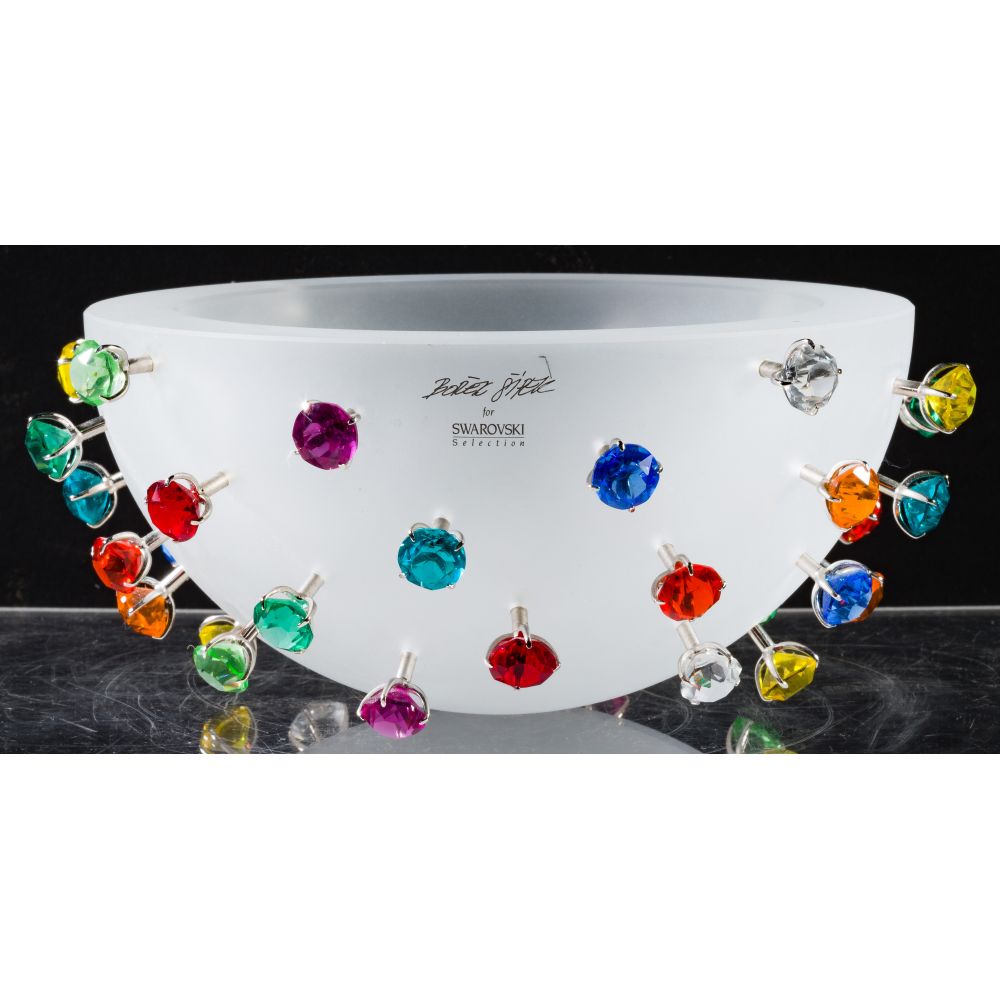 Appraisal: SWAROVSKI APOLLO BOWLMarked Borek Sipek for Swarovski below rim