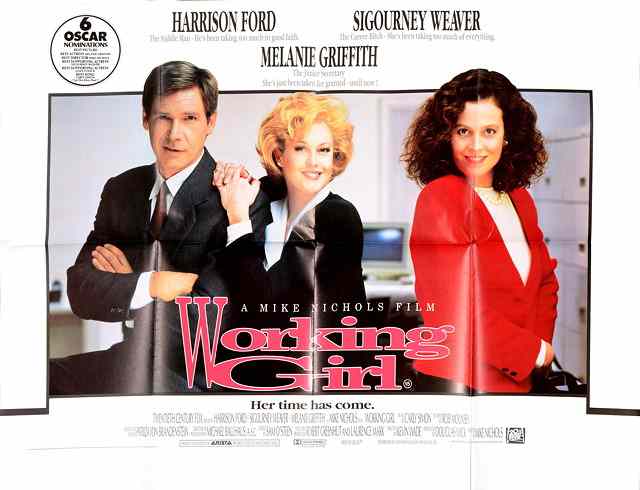 Appraisal: WORKING GIRL th Century Fox comedy starring Harrison Ford British