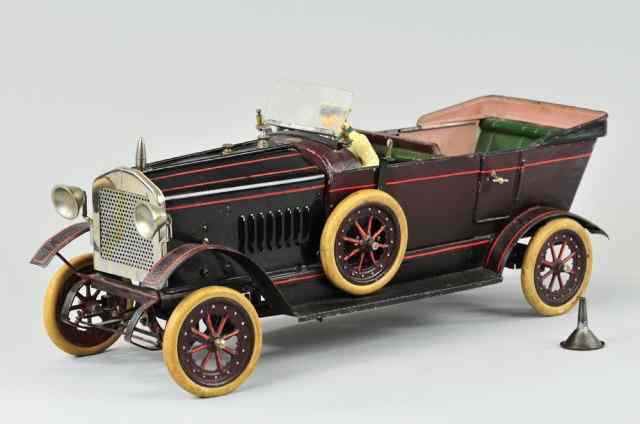 Appraisal: DOLL ET CIE LIVE STEAM OPEN TOURER C handsomely detailed