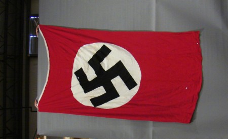 Appraisal: Large German WWII wool party flag