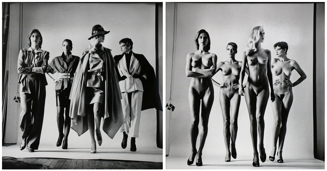 Appraisal: lot of After Helmut Newton Australian German - Sie Kommen