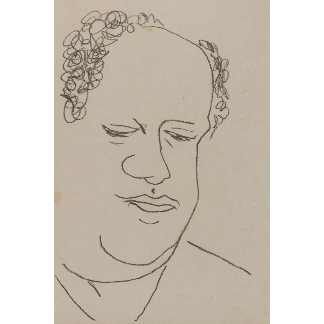 Appraisal: PRINT HENRI MATISSE Henri Matisse French - Portrait de Rene