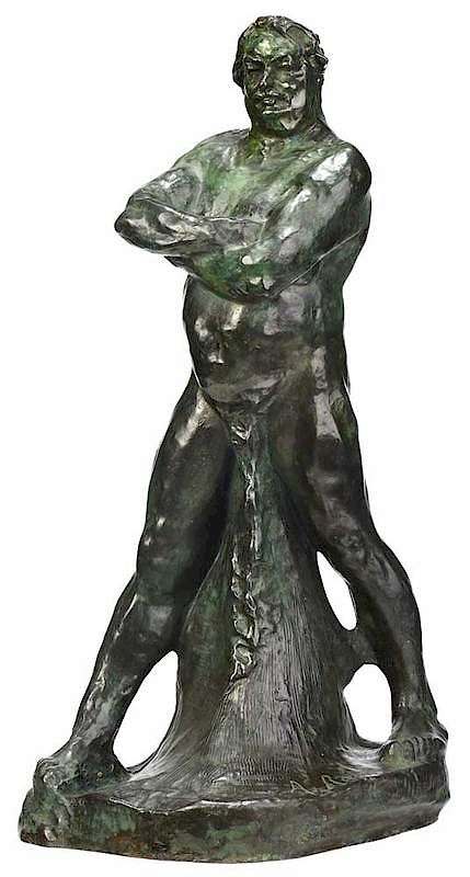 Appraisal: After Auguste Rodin French - Balzac etude de nu C