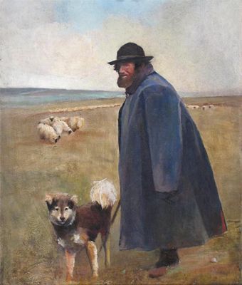 Appraisal: Harry Fidler - Gideon Fidler dressed as a Shepherd in