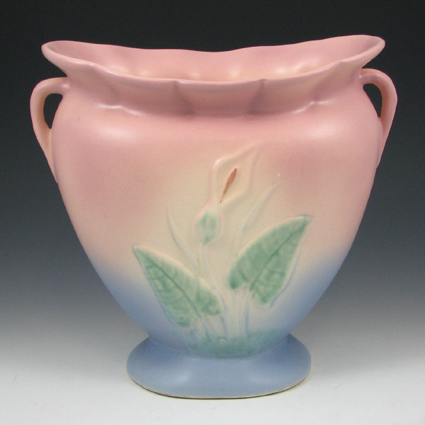 Appraisal: Hull Calla Lily - Vase - Mint Calla Lily pillow