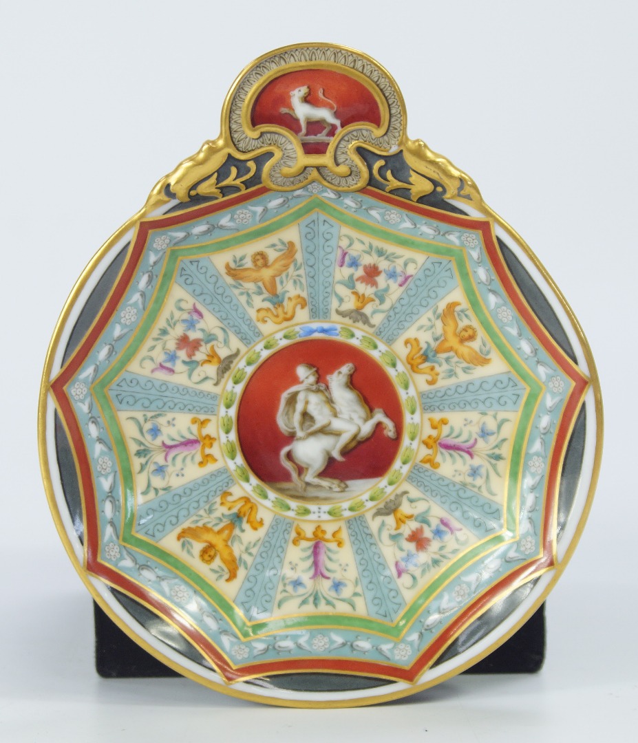 Appraisal: A porcelain oyster dish from the Raphael Service of Imperial