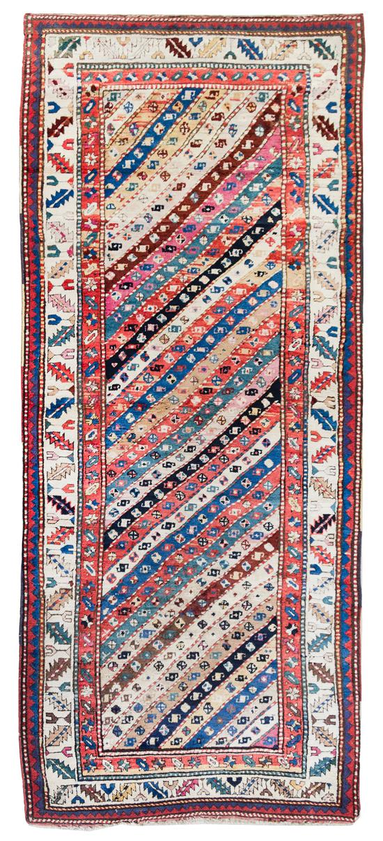 Appraisal: Sale Lot A Caucasian Kazak Wool Runner late th century