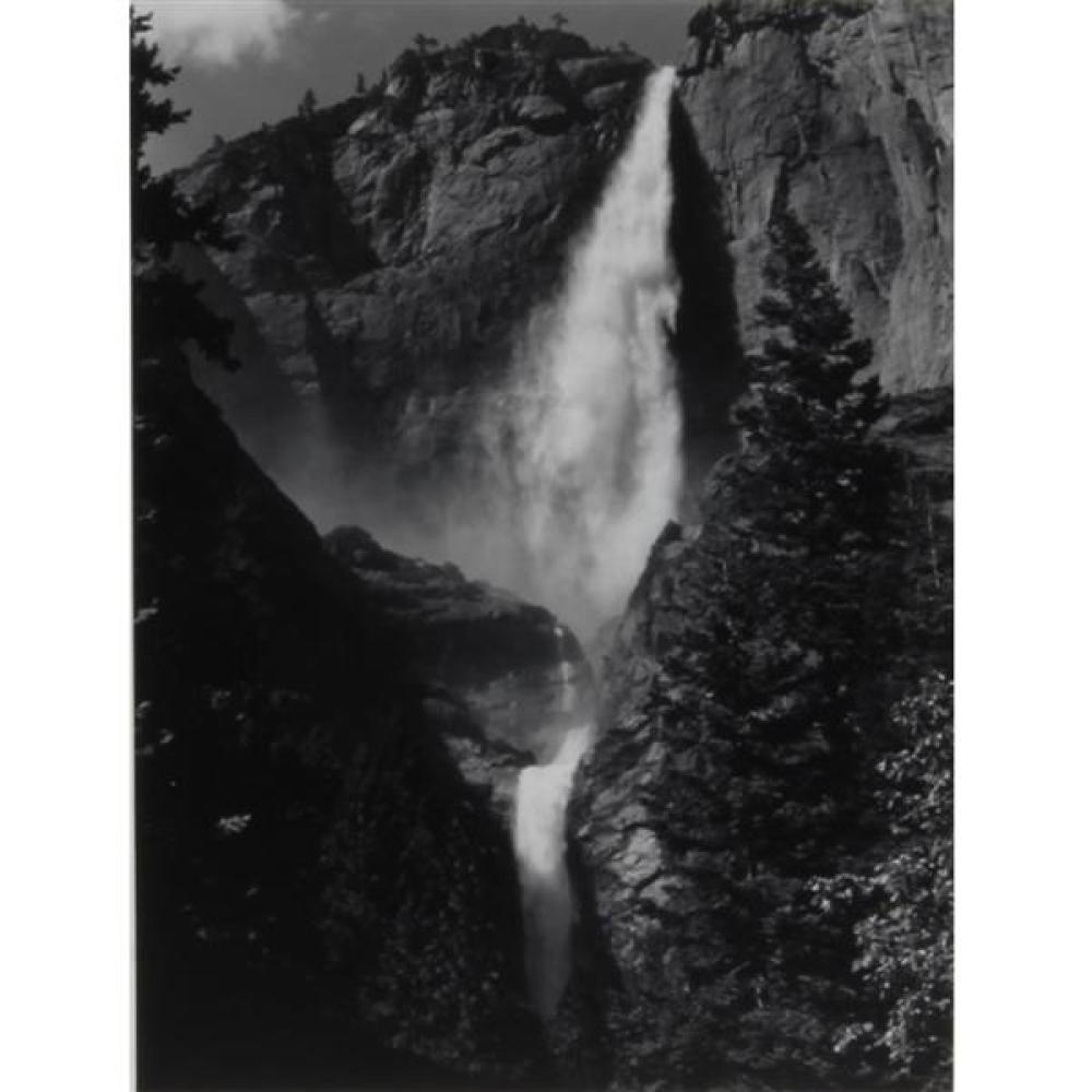 Appraisal: ANSEL ADAMS AMERICAN - YOSEMITE FALLS YOSEMITE NATIONAL PARK CALIFORNIA