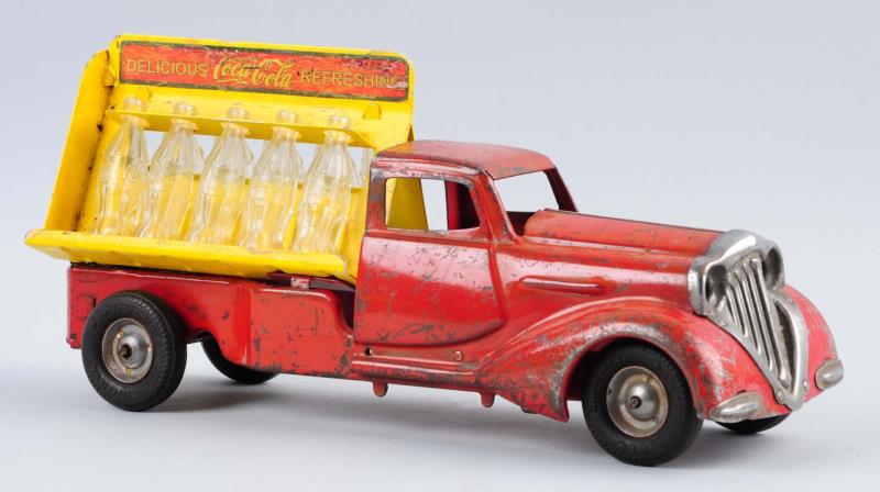 Appraisal: Early Pressed Steel Metalcraft Coca - Cola Truck Moderate wear