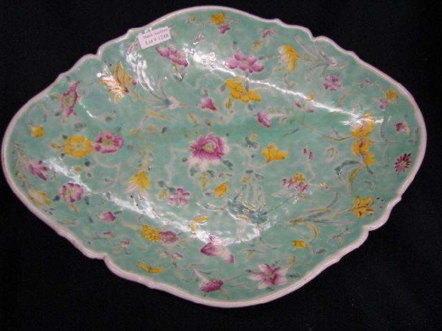 Appraisal: Chinese Porcelain Oval Serving Dish x