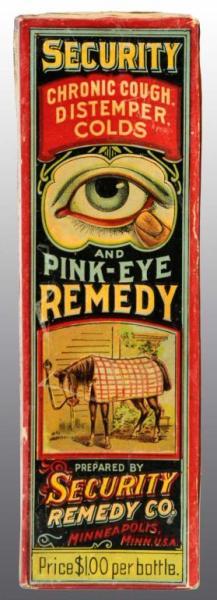 Appraisal: Unopened Box of Pink Eye Remedy Description Great-looking piece with