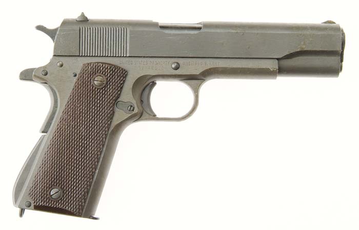 Appraisal: REMINGTON RAND MODEL A SEMI-AUTO MILITARY PISTOL Cal ACB SN