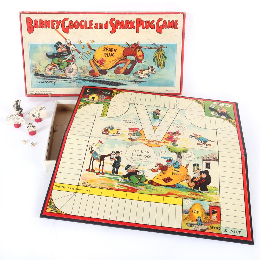 Appraisal: BARNEY GOOGLE AND SPARK PLUG BOARD GAME Barney Google and