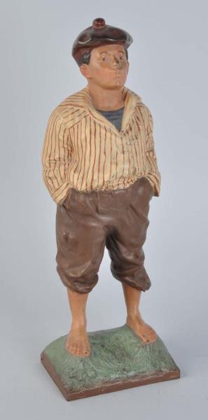 Appraisal: Cast Iron Whistling Jim Doorstop By Bradley and Hubbard Depicts