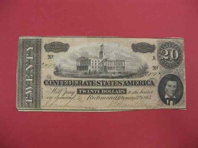 Appraisal: Confederate Note