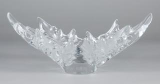 Appraisal: Lalique Champs Elysee Crystal Center Bowl Lalique France large Champs-Elys